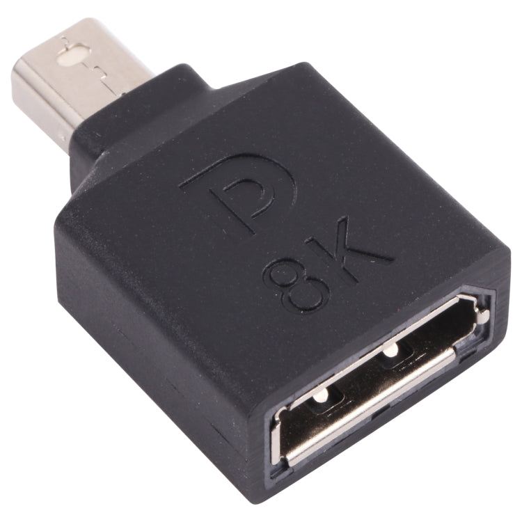 Adattatore dritto da Mini DisplayPort maschio a DisplayPort femmina 8K, Mini DP Male to DP Female Straight Adattatore dritto da Mini DisplayPort maschio a DisplayPort femmina 8K, Mini DP Male to DP Female Straight